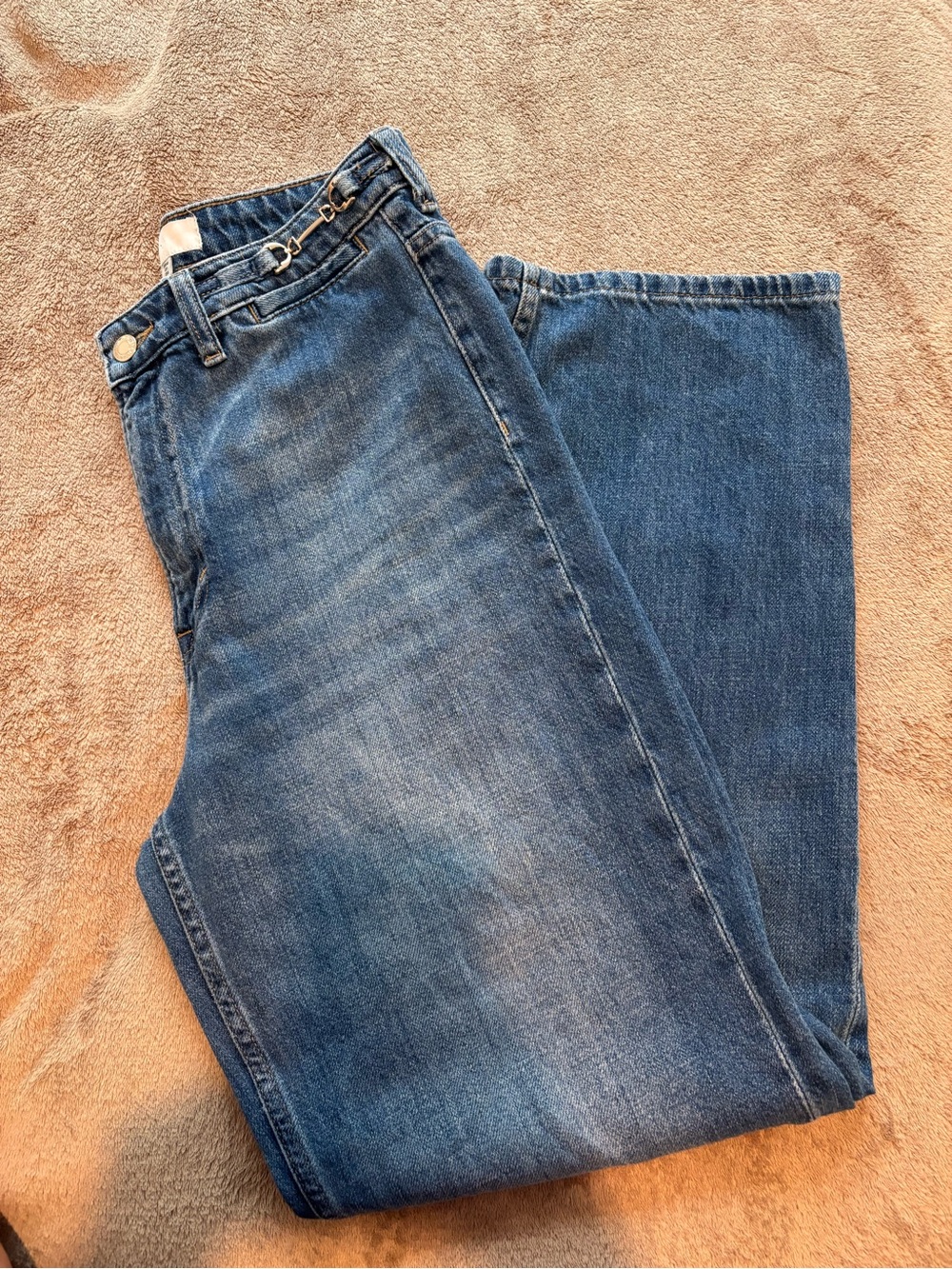 H&M Jeans with Belt Detail